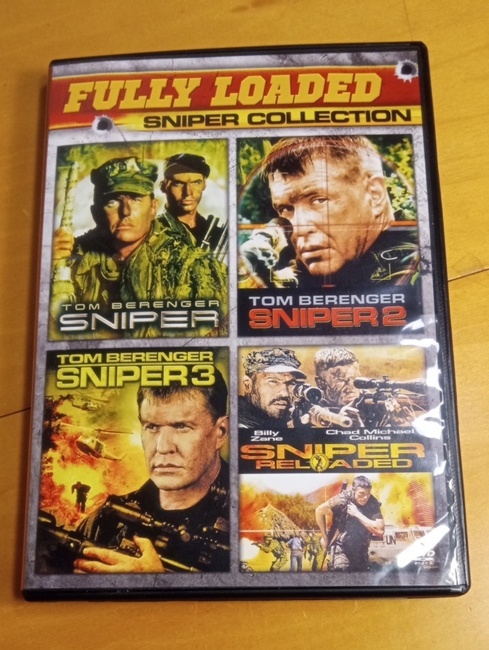 Sony Fully Loaded Sniper Collection - Yellow/Black Cover